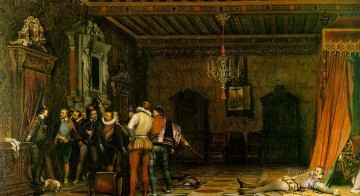 asesinato 1834 historias Hippolyte Delaroche Pinturas al óleo